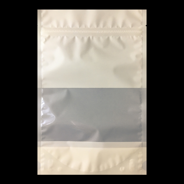 WST白紙柄チャック付スタンド袋 170×215＋35×(42)mm 脱酸素剤対応