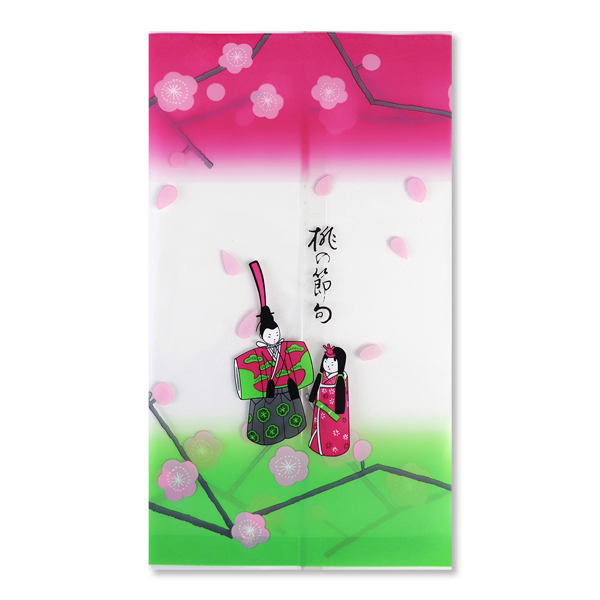 桃の節句緑合掌袋 150×270mm 【ひな祭り】