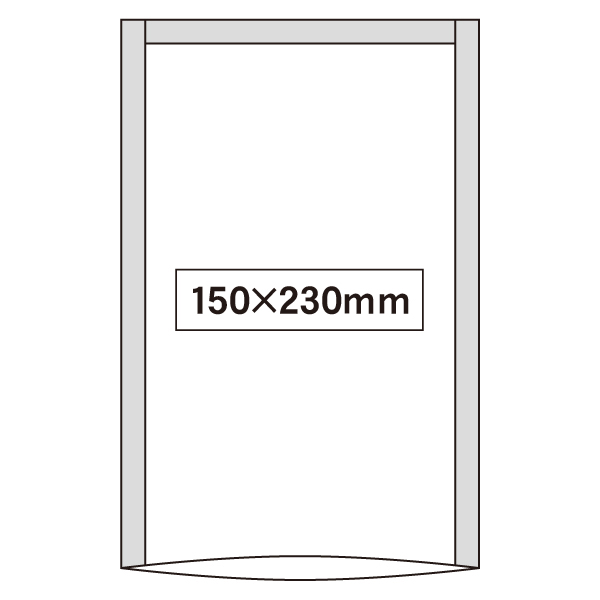 SNL 透明三方袋 150×230mm 脱酸素剤対応 ボイル可