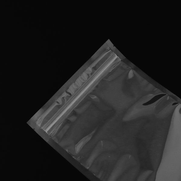 JPK チャック付透明三方袋 200×285＋25mm 脱酸素剤対応